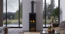 British Fires Bramshaw elektrisk peisovn m/sideglass thumbnail