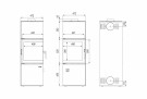Defro Home Quadroom - Hvit peisovn thumbnail