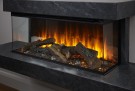 British Fires Brockenhurst Elektrisk vegghengt peis thumbnail