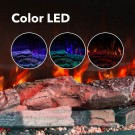 Xaralyn Fogo Forest cinewall elektrisk innebygd peis   thumbnail