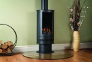 British Fires Ashurst Elektrisk peisovn - Rund thumbnail