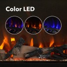 Xaralyn Fogo Amplo cinewall 180cm innebygd peis thumbnail