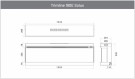 Trimline 180E Solus Front Elektrisk peisinnsats thumbnail