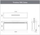 Trimline 130E Solus Corner Elektrisk peisinnsats thumbnail