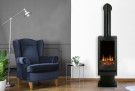 British Fires Bramshaw elektrisk peisovn m/sideglass thumbnail