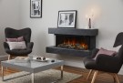 British Fires Winchester Elektrisk vegghengt peis thumbnail