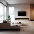 Dimplex Ignite Evolve 100'' Optiflame, LED 1000/2000w peisinnsats thumbnail