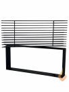 Ventil, Rails 350x150mm sort thumbnail