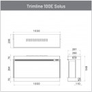 Trimline 100E Solus Panoramic Elektrisk peisinnsats thumbnail