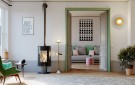Defro Home Orbis Top - Rød peisovn thumbnail