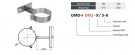 DW Gassrør Ø:150 Monteringsbrakett 5-15cm (100/150mm rør) thumbnail