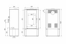 Defro Home Solum Log - Rød peisovn thumbnail