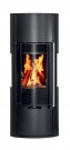 Ember E15 FG XL, Oval høy peisovn m/sideglass thumbnail