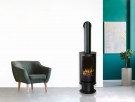 British Fires Ashurst Elektrisk peisovn - Rund thumbnail