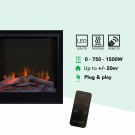 Xaralyn Levico 70 elektrisk LED innebygd peis thumbnail