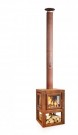 Utepeis RB73 - Quaruba L Mobile m/glass 4 sider - 1220 thumbnail