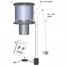Røyksuger BlueChimney (til åpen peis) thumbnail