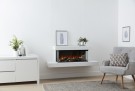 British Fires Brockenhurst Elektrisk vegghengt peis thumbnail