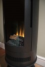 British Fires Ashurst Elektrisk peisovn - Rund thumbnail