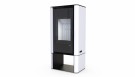 Defro Home Solum Log - Hvit peisovn thumbnail