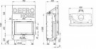 DEFRO HOME IMPULS SM G Front innsats  63/45h thumbnail