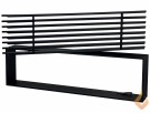 Ventil, Rails 350x100mm  Sort thumbnail