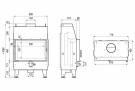 DEFRO HOME IMPULS SM Front innsats  67/45h  thumbnail