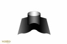 Takbeslag Møne, Rund Pipe , Premium Ø150/250 thumbnail