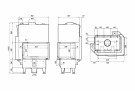Defro Home Riva SM BL G Short, Vannkappe 75/50/48h thumbnail