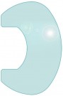 Gulvplate form i glass thumbnail