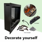 Xaralyn Levico 70 elektrisk LED innebygd peis thumbnail