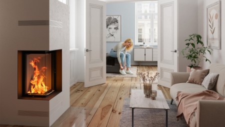 Spartherm Arte 2RL-66h-4s Hjørne  innsats