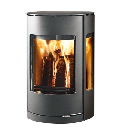 Westfire Uniq 37 vegghengt AIR peisovn m/sideglass