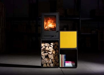 Woody Grid med Box R + Box S + Box S m/gul dør